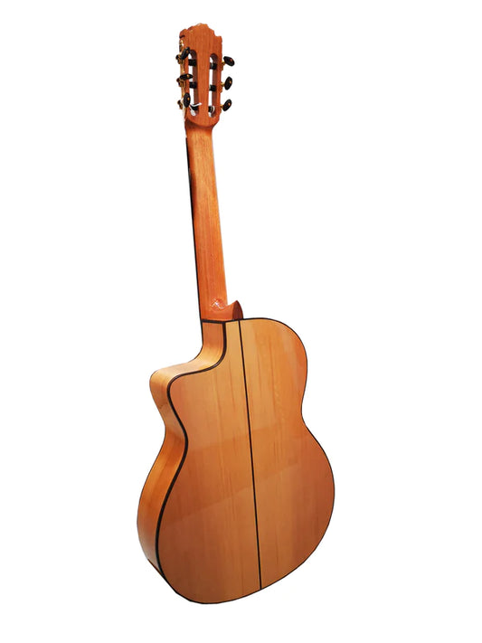 Martinez ES-08S CE Cut EF Guitarra Flamenca EQ Fishman PSY-301