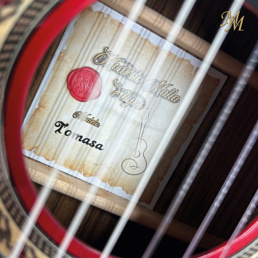 Guitarra Flamenca Modesto Malla Tomasa Roja