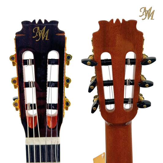 Guitarra Flamenca Modesto Malla Tomasa Naranja