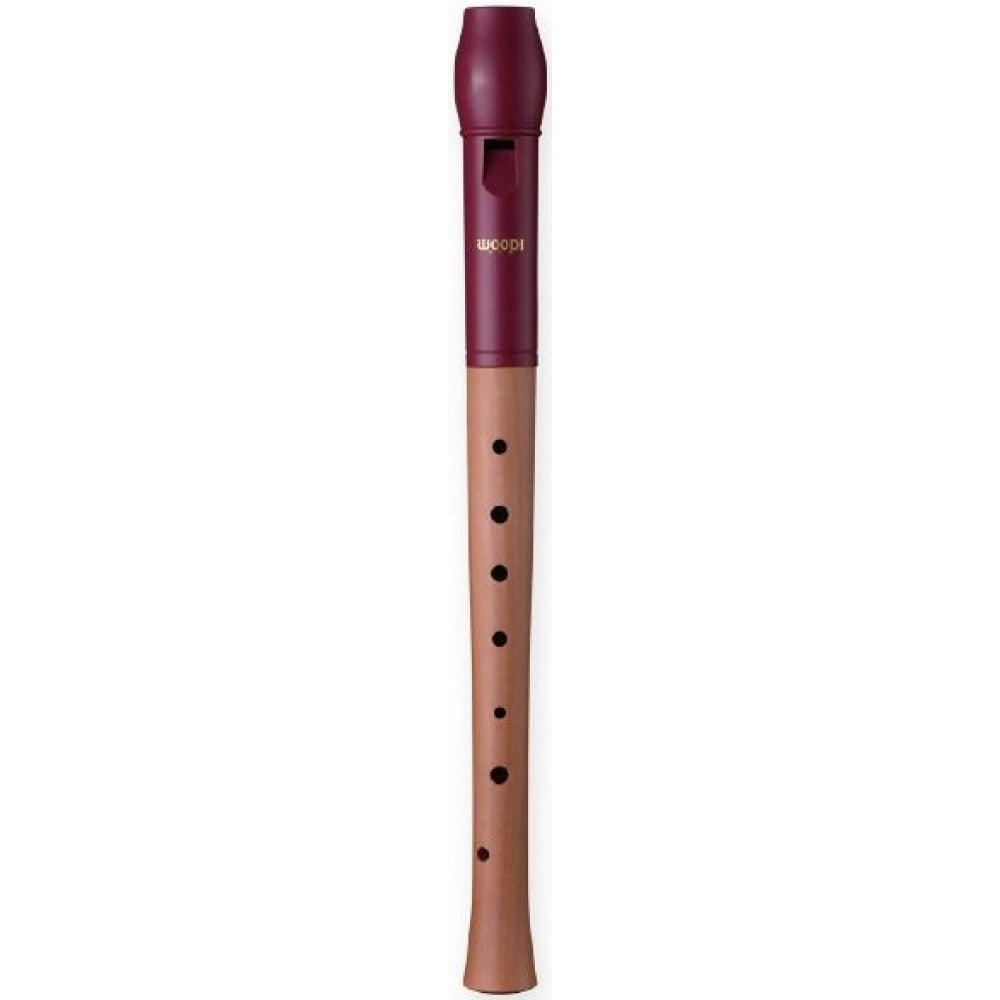 Flauta Dulce Soprano Digitación Alemana Smart WRS-4338G-PU Mixta Púrpu
