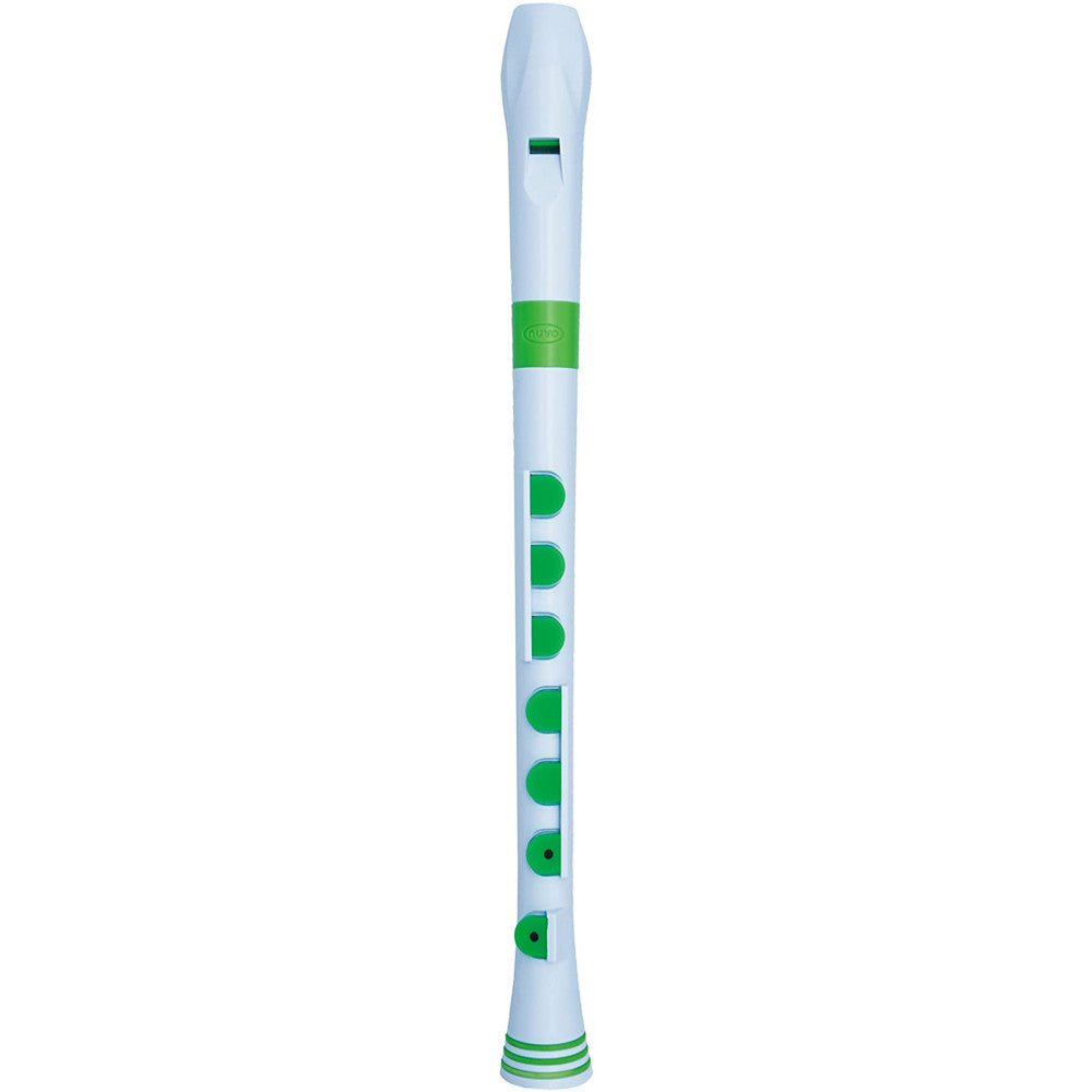 Flauta Nuvo Recorder+ Digitación Alemana N-320RDBWGRG Blanca/Verde