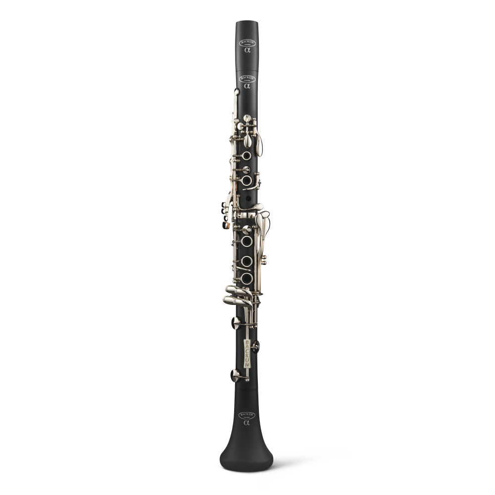 Clarinete Bb Backun Alpha 17 Llaves Y Pilares Níquel