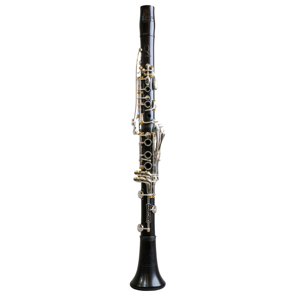 Clarinete Bb Backun Q2 Series Granadilla 18 Llaves Plata Y Pilares Oro