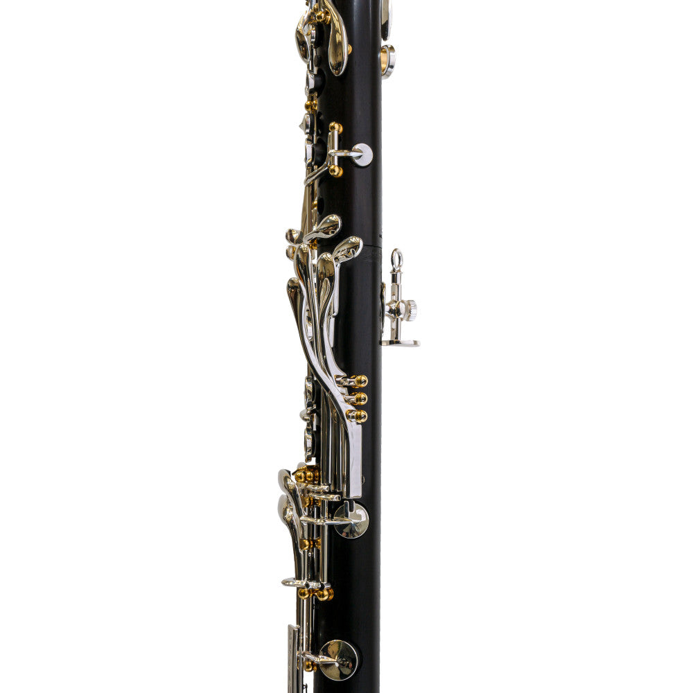 Clarinete Bb Backun Q2 Series Granadilla 18 Llaves Plata Y Pilares Oro