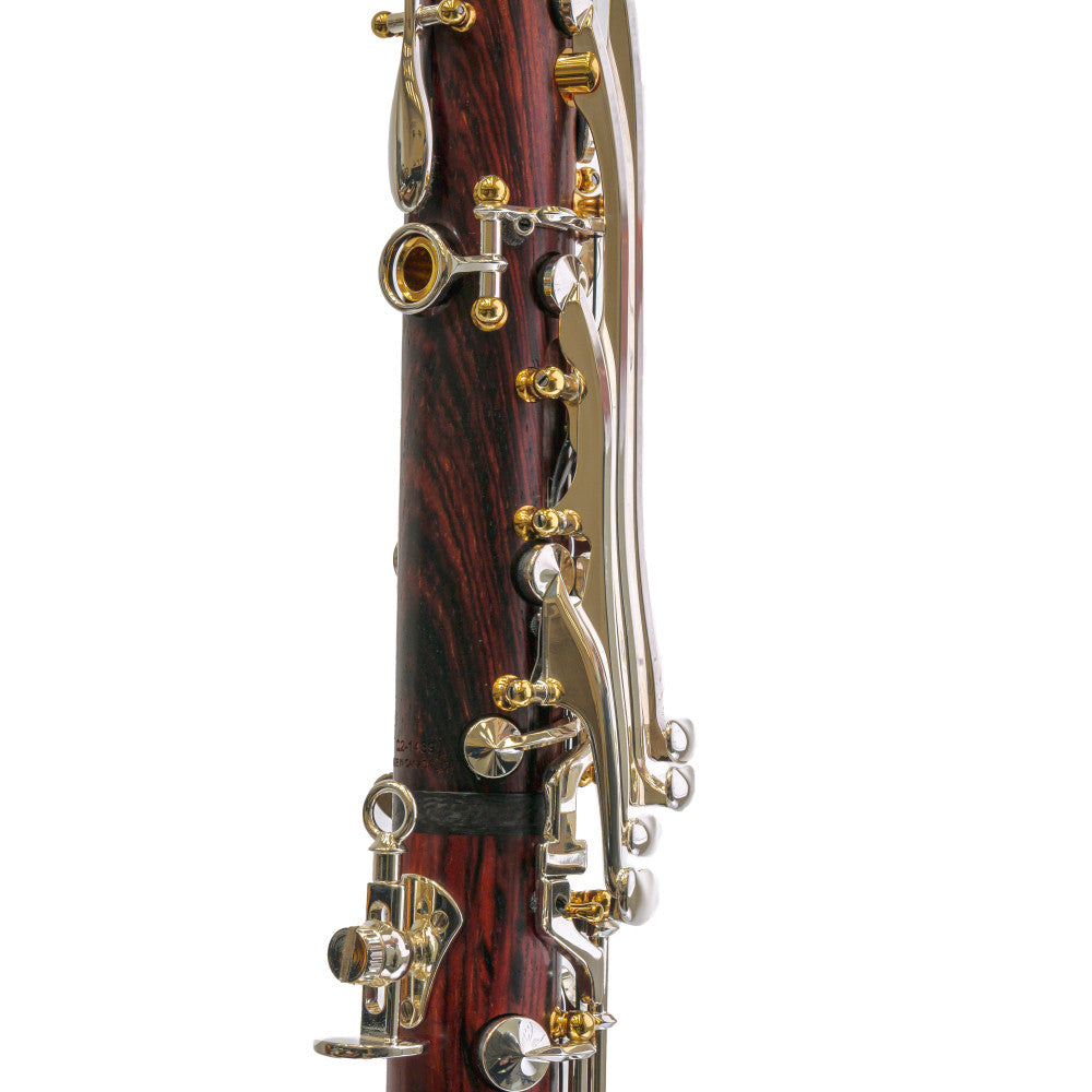 Clarinete Bb Backun Q2 Series Cocobolo 18 Llaves Plata Y Pilares Oro