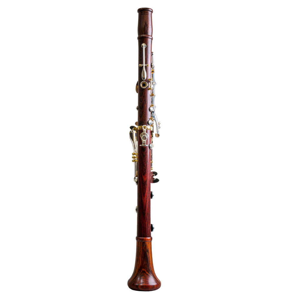 Clarinete Bb Backun Q2 Series Cocobolo 18 Llaves Plata Y Pilares Oro