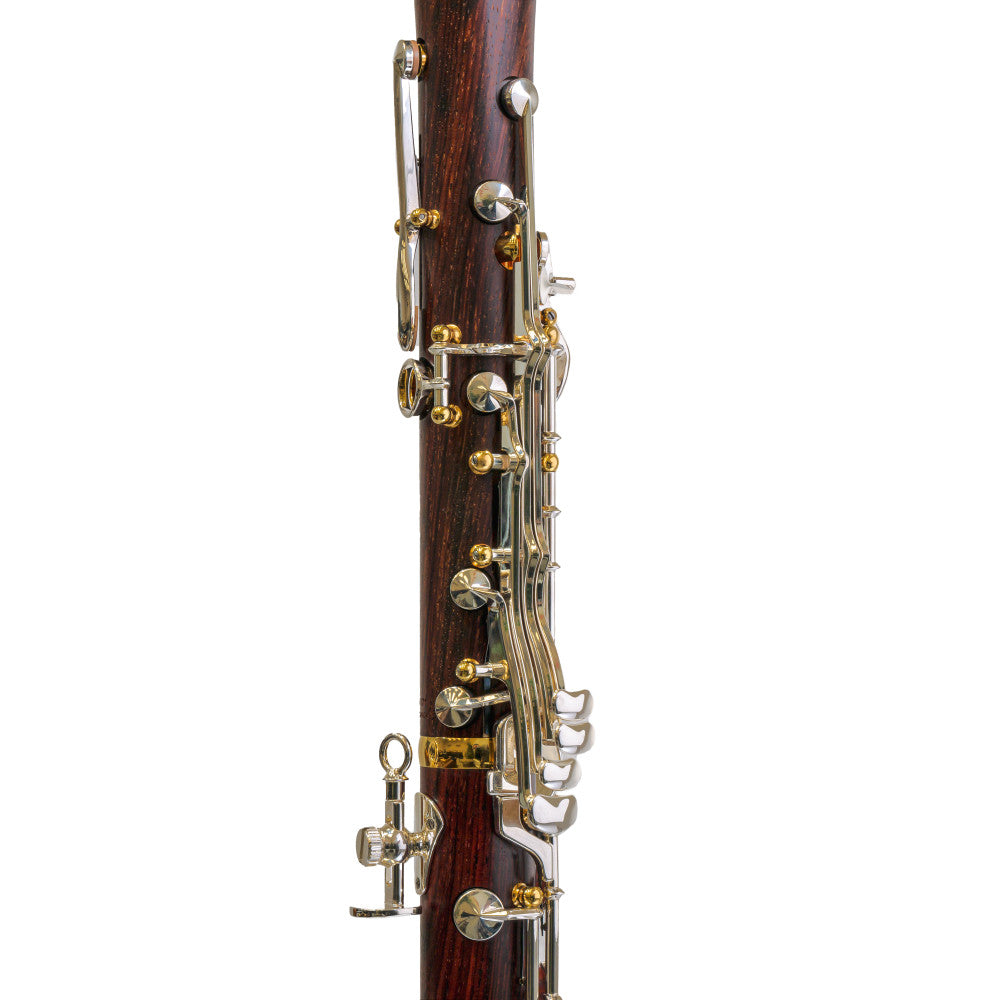 Clarinete Bb Backun Q2 Series Cocobolo 18 Llaves Plata Y Pilares Oro