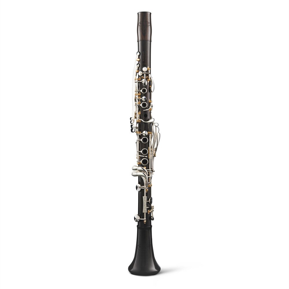 Clarinete Bb Backun Lumière Granadilla 18 Llaves Plata Pilares Oro