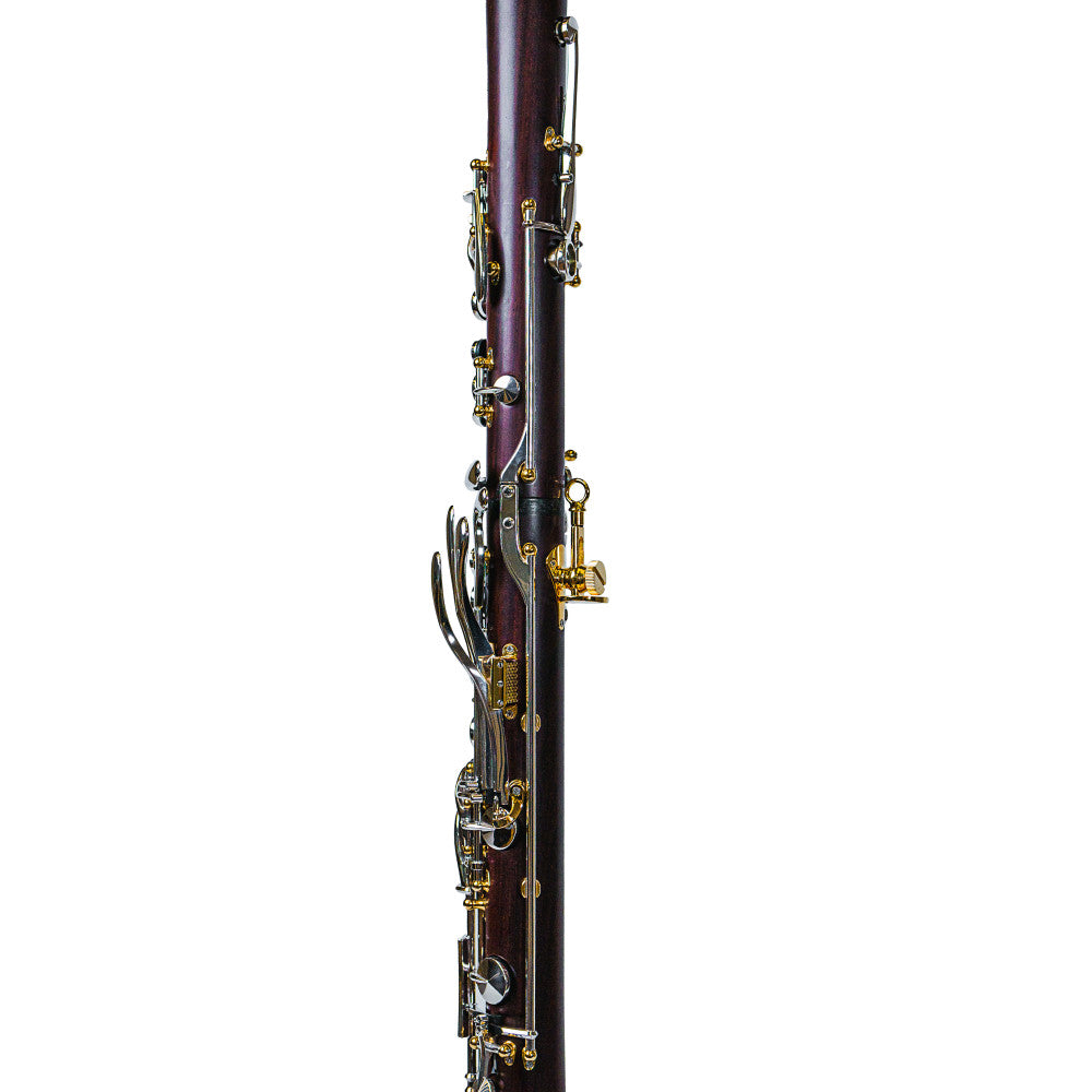 Clarinete Bb Backun MoBa Cocobolo 18 Llaves Plata Y Pilares Oro