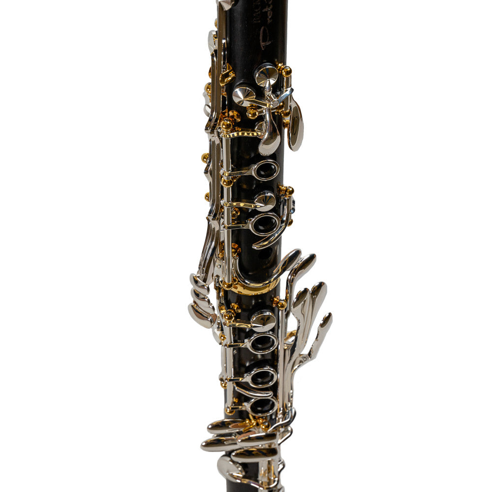 Clarinete Bb Backun Protégé Granadilla 18 Llaves Plata Y Pilares Oro