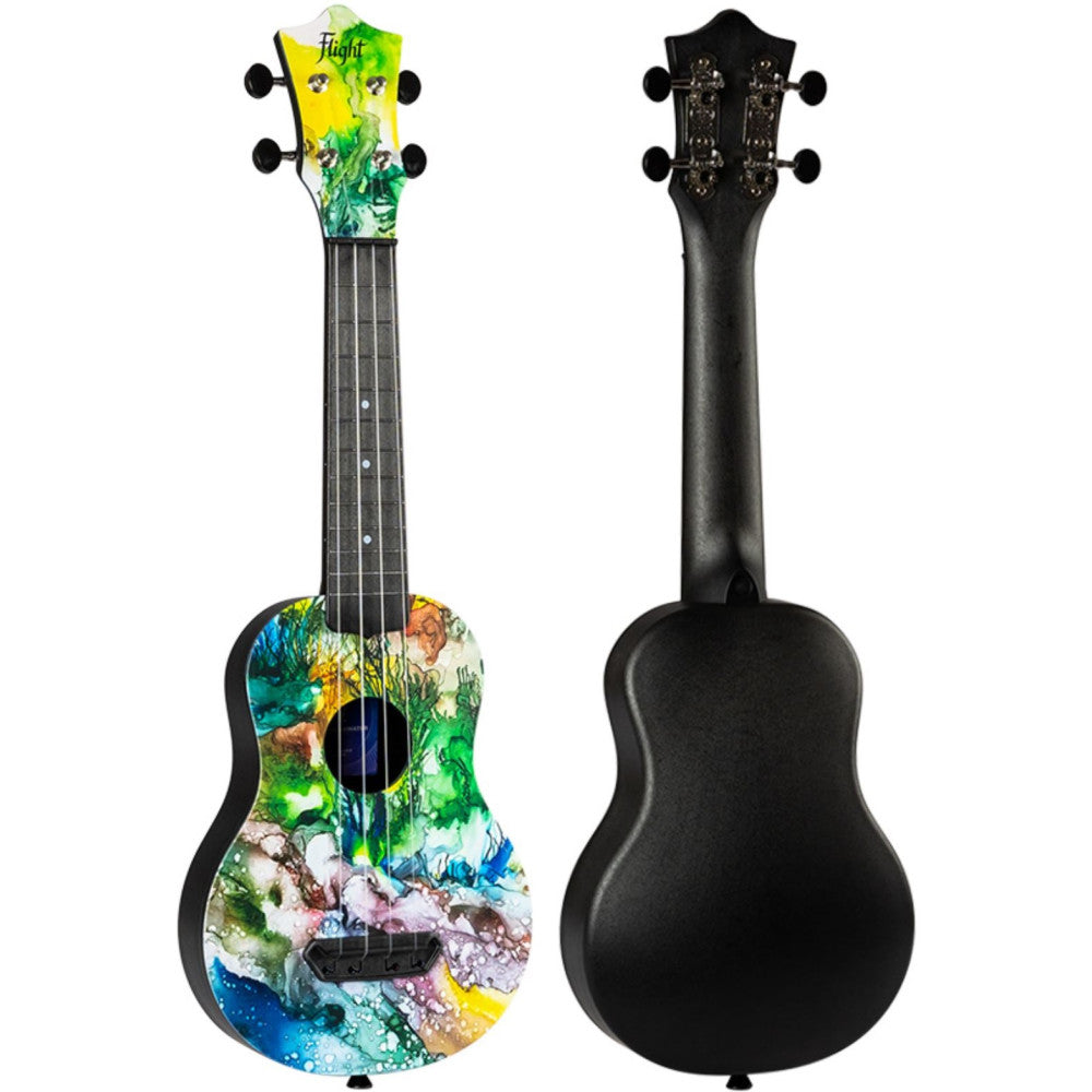 Ukelele Soprano Flight UTS-42 Ultra Travel Series Underwater