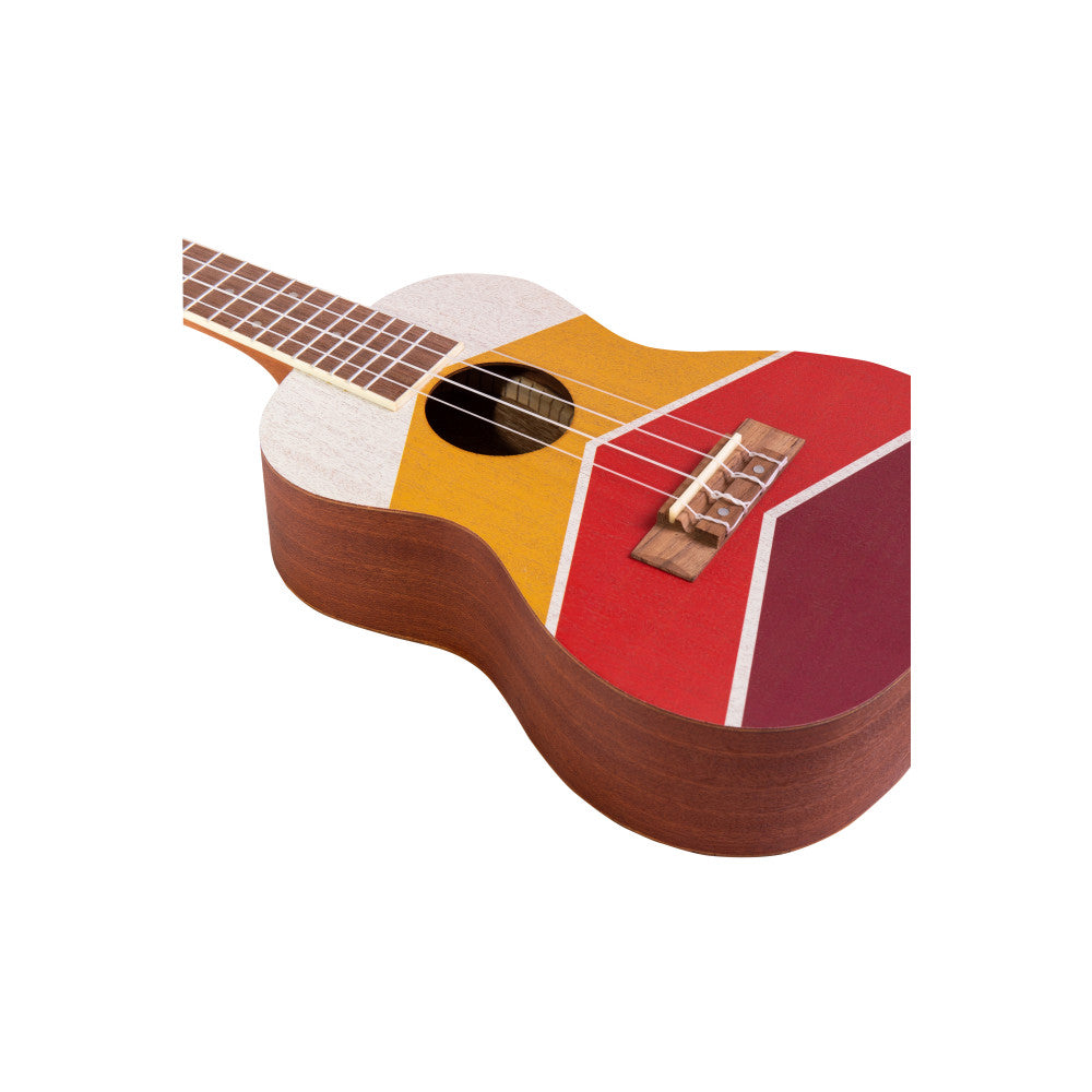 Ukelele Soprano Bamboo B1E-BS Burning Sunrise