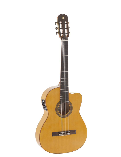 GUITARRA CLÁSICA ADMIRA TRIANA SERIE FLAMENCO ELECTRIFICADA CUTAWAY FISHMAN