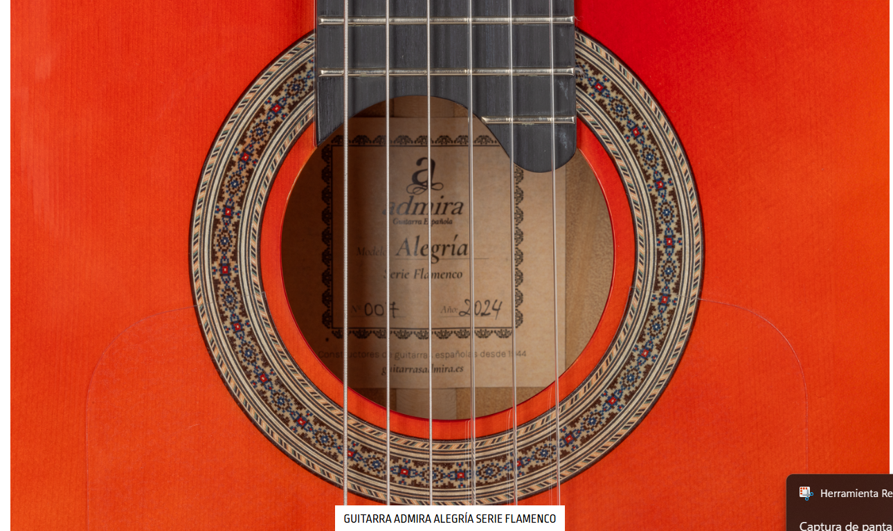 Guitarra Flamenca Admira Alegria