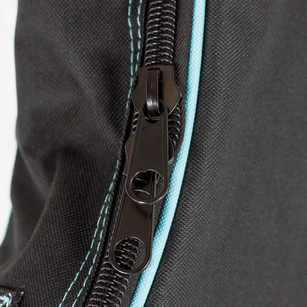 Funda guitarra clasica ref. 33 mochila (Negro v.turquesa)
