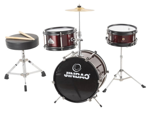 BATERÍA INFANTIL JINBAO 1044RD ROJA