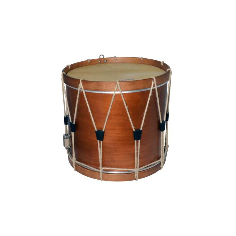 TABALET VALENCIANO Ø38.1 CM/15 X 36 CM, PARCHE PIEL, CUERDA