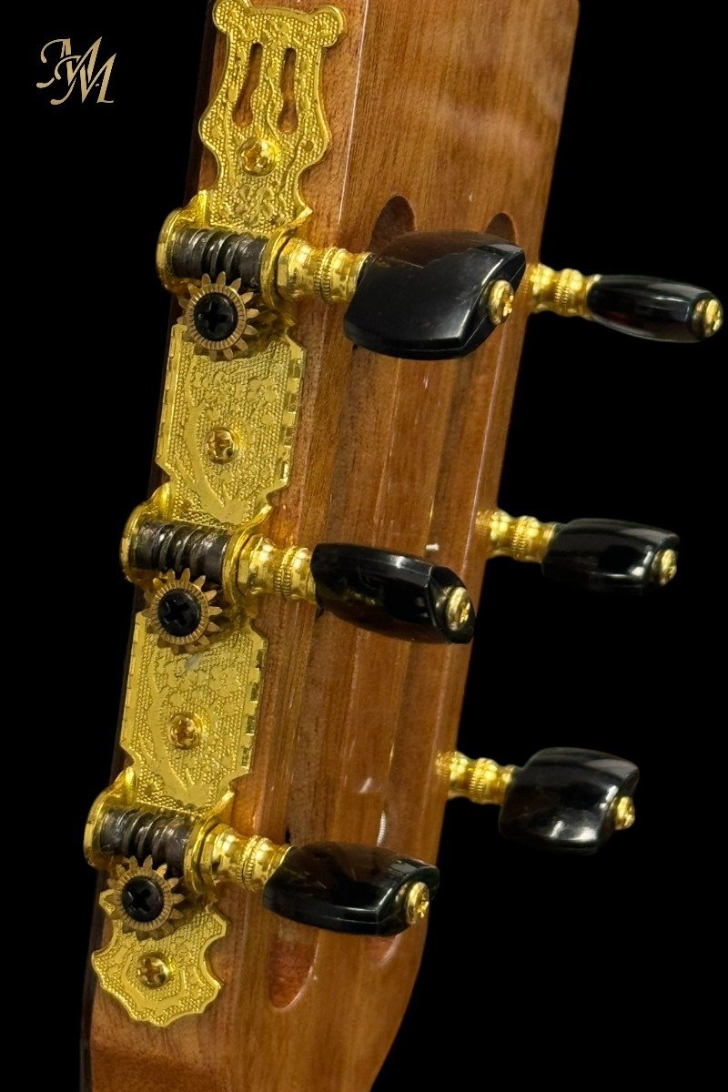 Guitarra Flamenca Modesto Malla Modelo Candela Natural (Fishman Clásica Blend + 0S1)