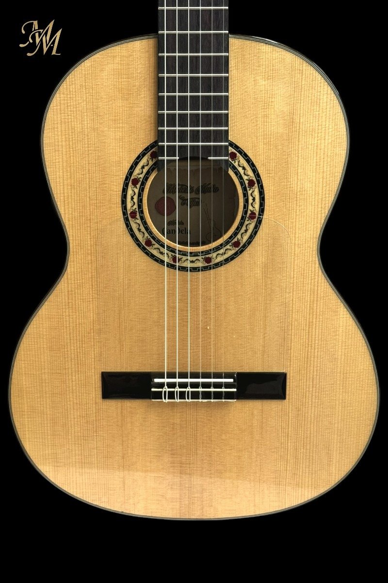 Guitarra Flamenca Modesto Malla Modelo Candela Natural (Previo 0S1)