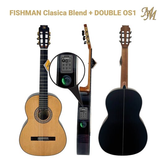 Guitarra Flamenca Modesto Malla Tomasa Natural (0S1 + Fishman Clásica Blend)