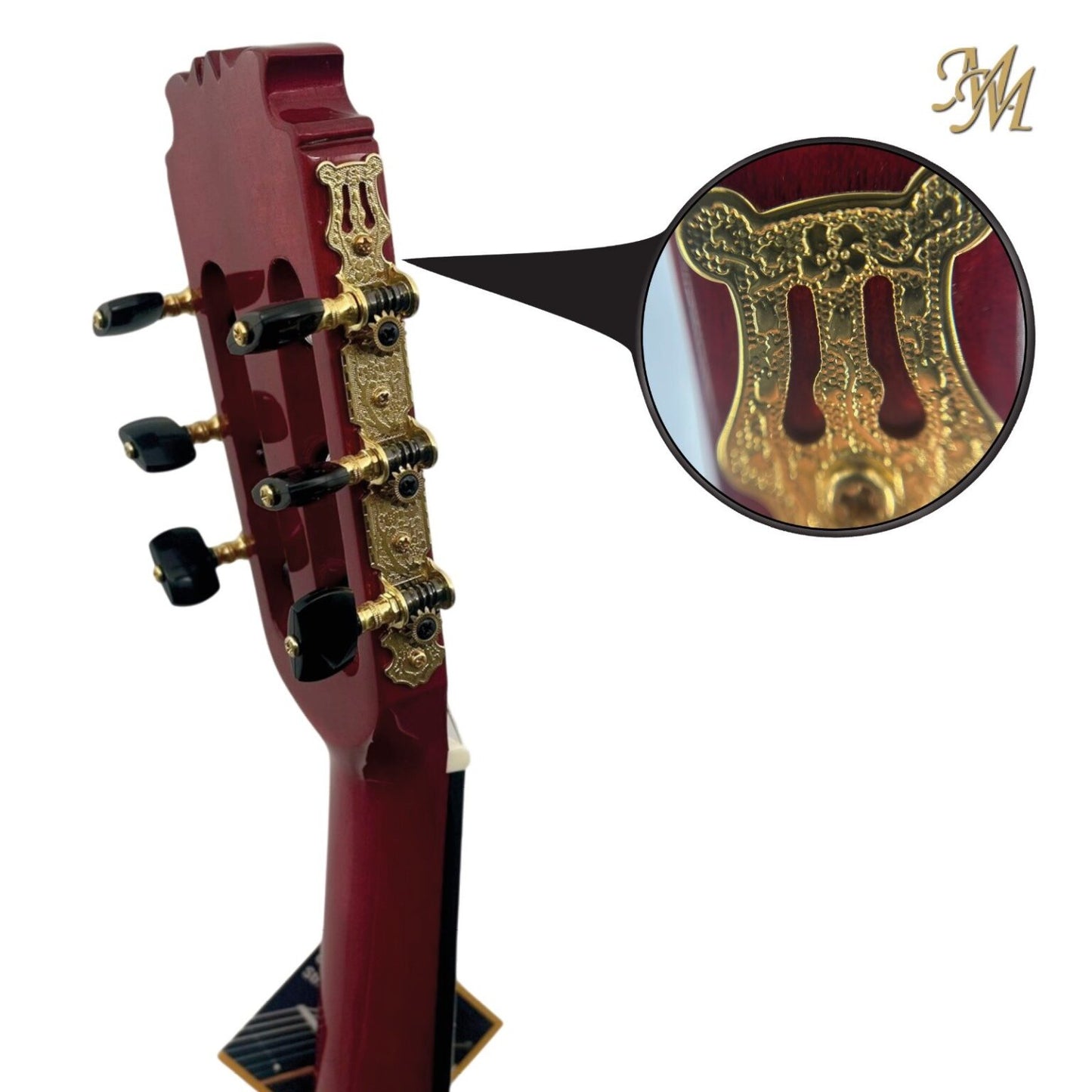 Guitarra Flamenca Modesto Malla Tomasa Roja (S1 MAX)