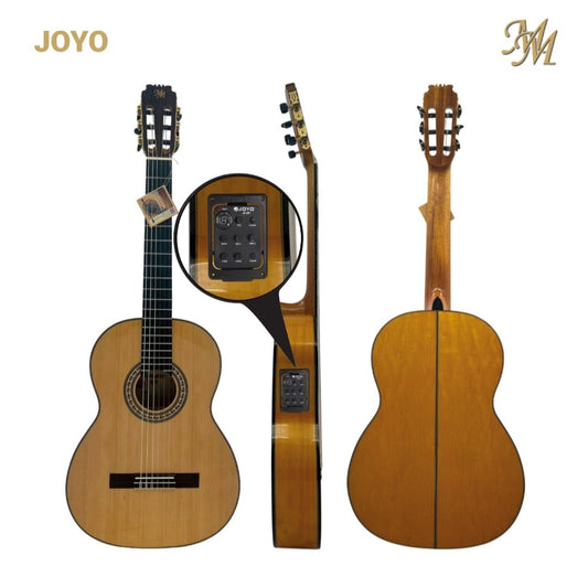 Guitarra Flamenca Modesto Malla Modelo Chata Natural (Joyo)