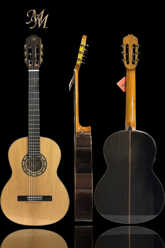 Guitarra Flamenca Modesto Malla Modelo Candela Natural