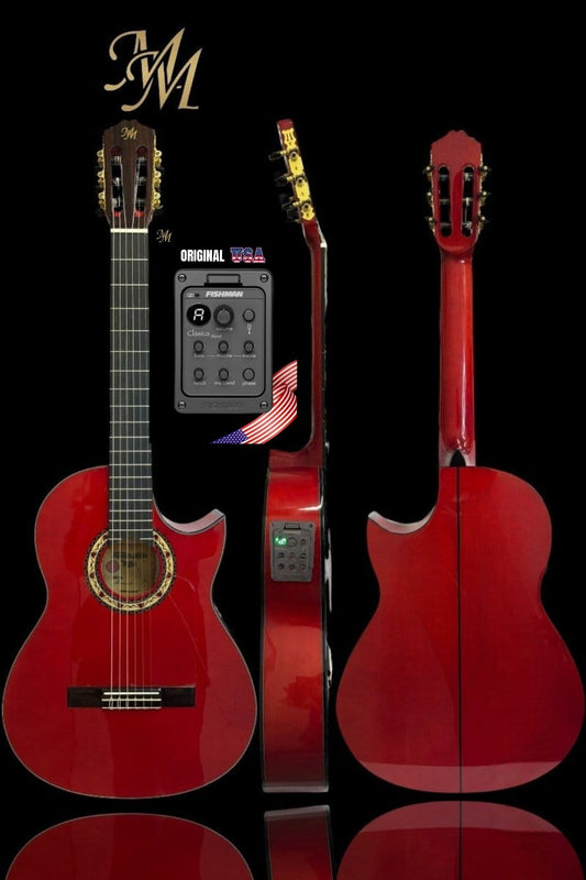 Guitarra Flamenca Modelo Manuela Cutaway (Fishman Clásica Blend)