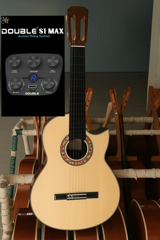 Guitarra Flamenca Modesto Malla Modelo Candela Cutaway (S1 MAX)