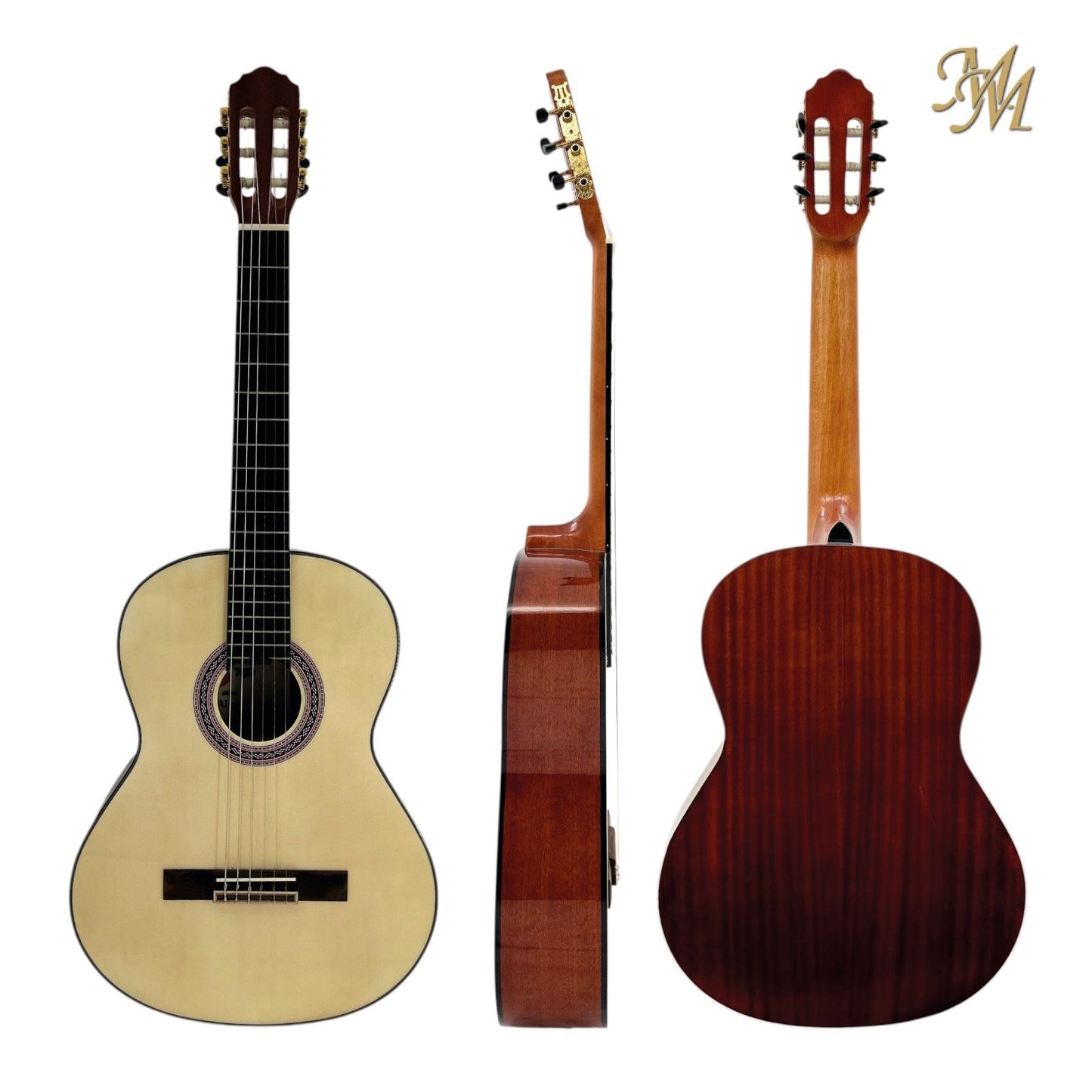 Guitarra De Estudio Modesto Malla Modelo Alma (C1) (Previo 0S1)