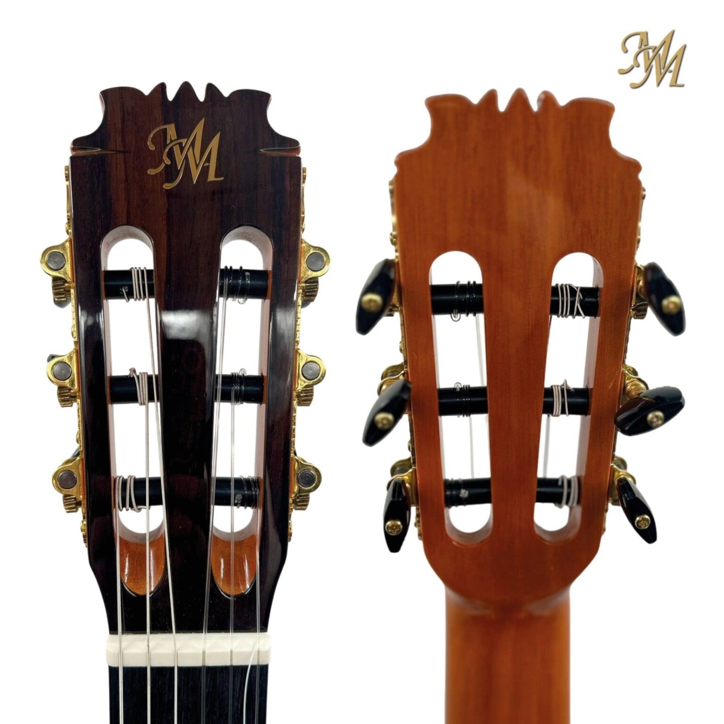Guitarra Flamenca Modesto Malla Modelo Chata Naranja (Previo 0S1)