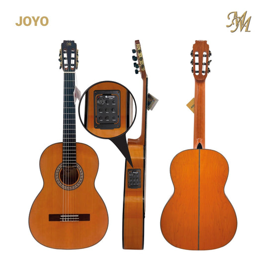 Guitarra Flamenca Modesto Malla Modelo Chata Naranja (Previo Joyo)