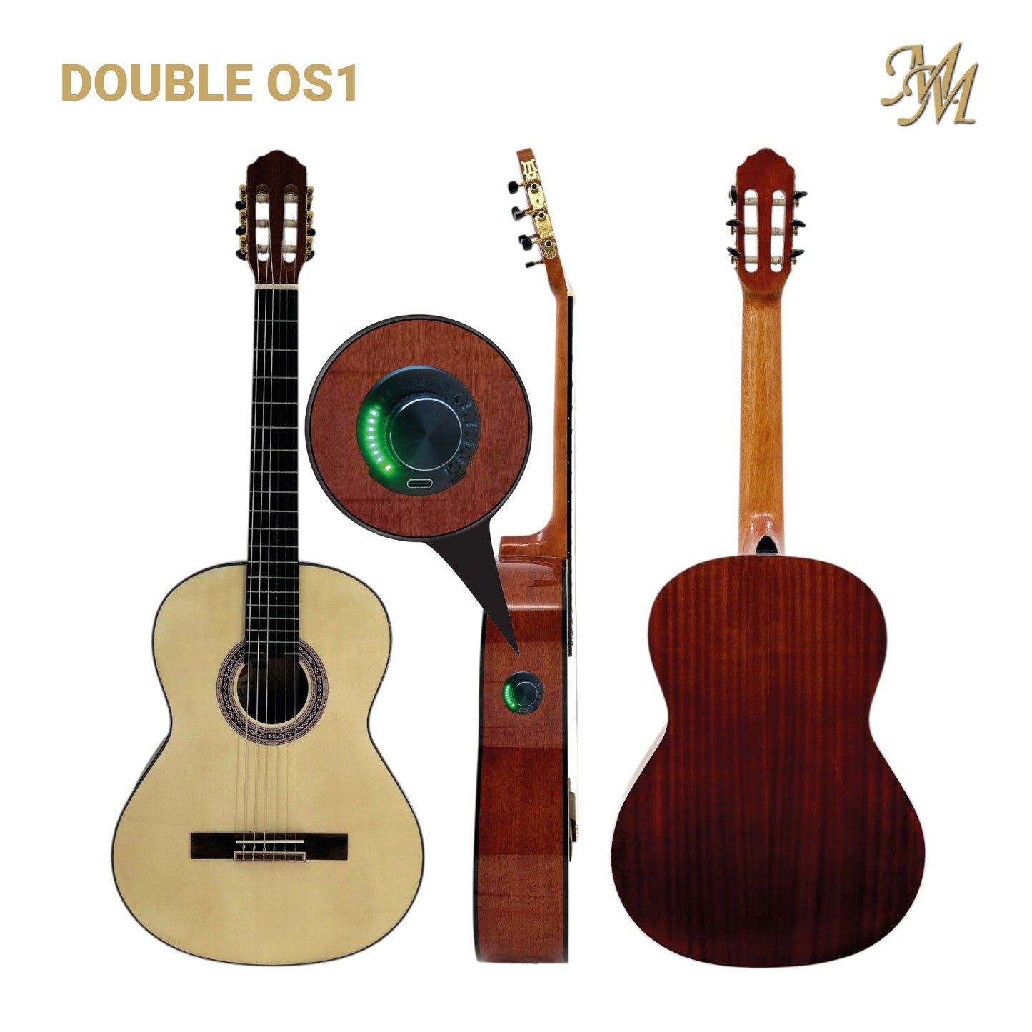 Guitarra De Estudio Modesto Malla Modelo Alma (C1) (Previo 0S1)