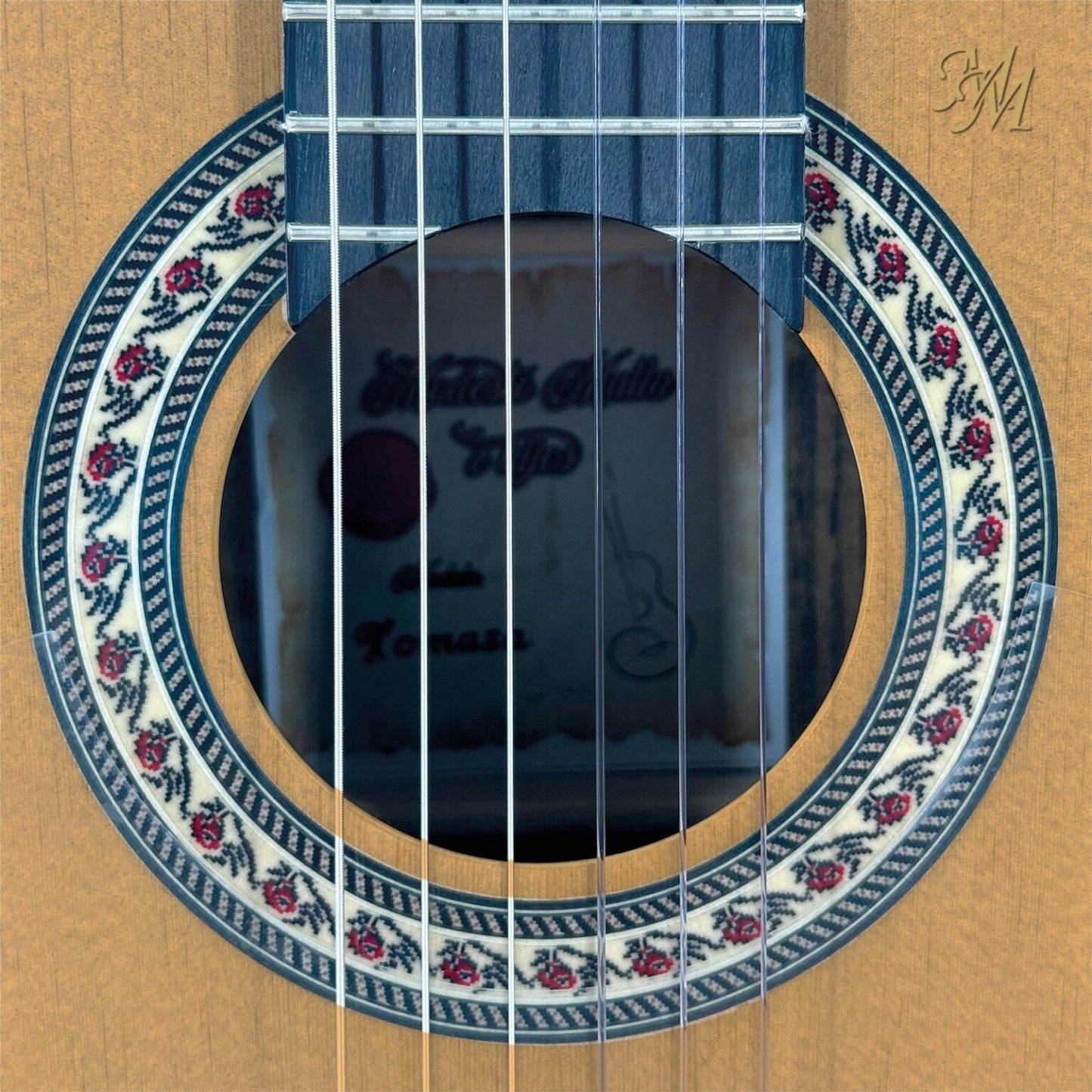 Guitarra Flamenca Modesto Malla Modelo Chata Natural (Previo 0S1)