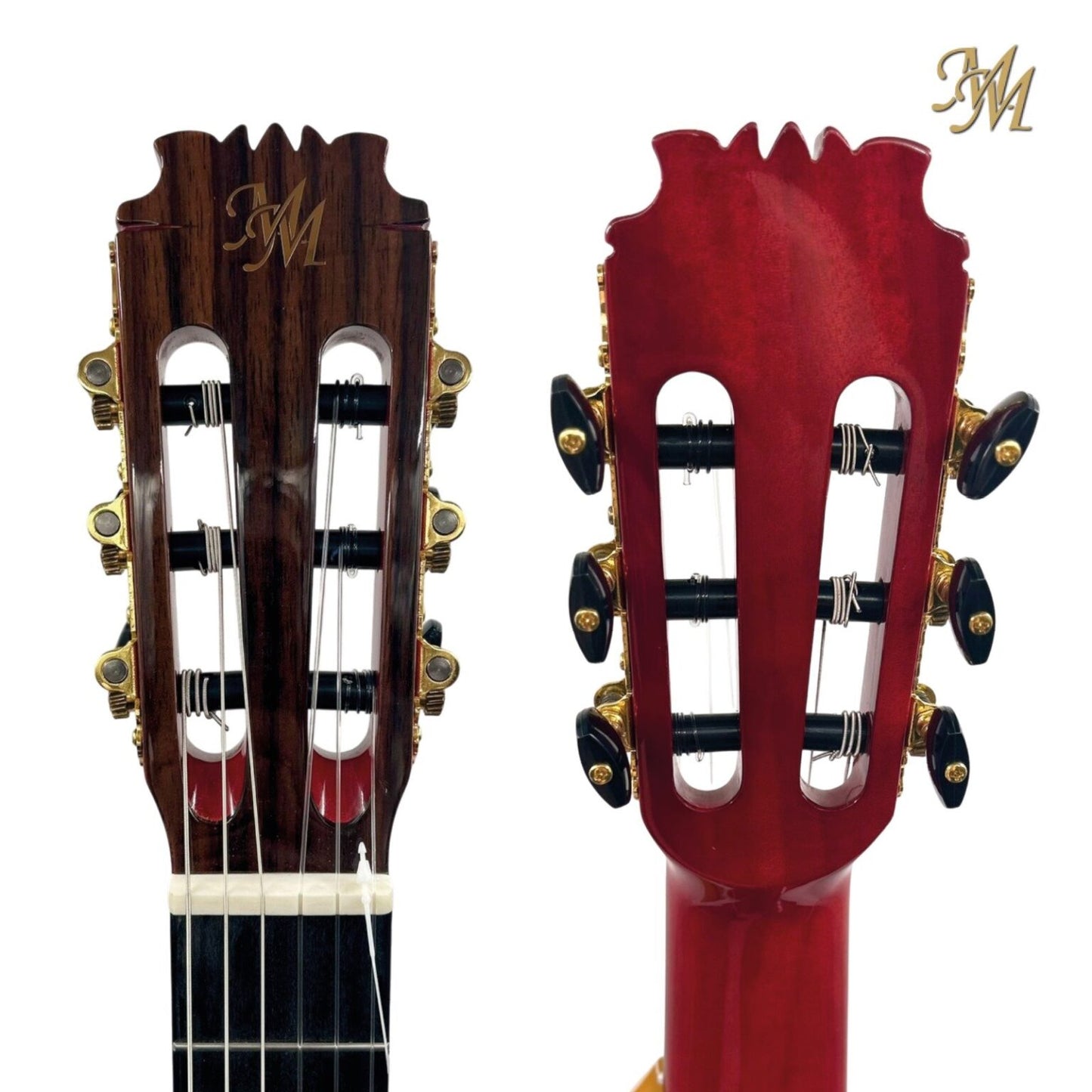 Guitarra Flamenca Modesto Malla Modelo Chata Rojo (0S1 + Fishman Clásica Blend)