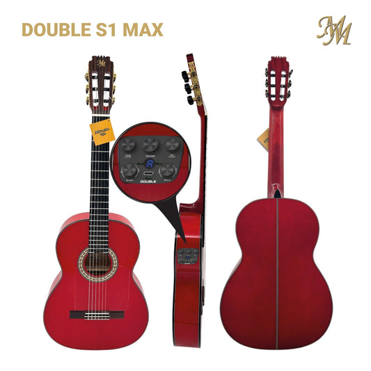 Guitarra Flamenca Modesto Malla Modelo Chata Rojo (S1 MAX)