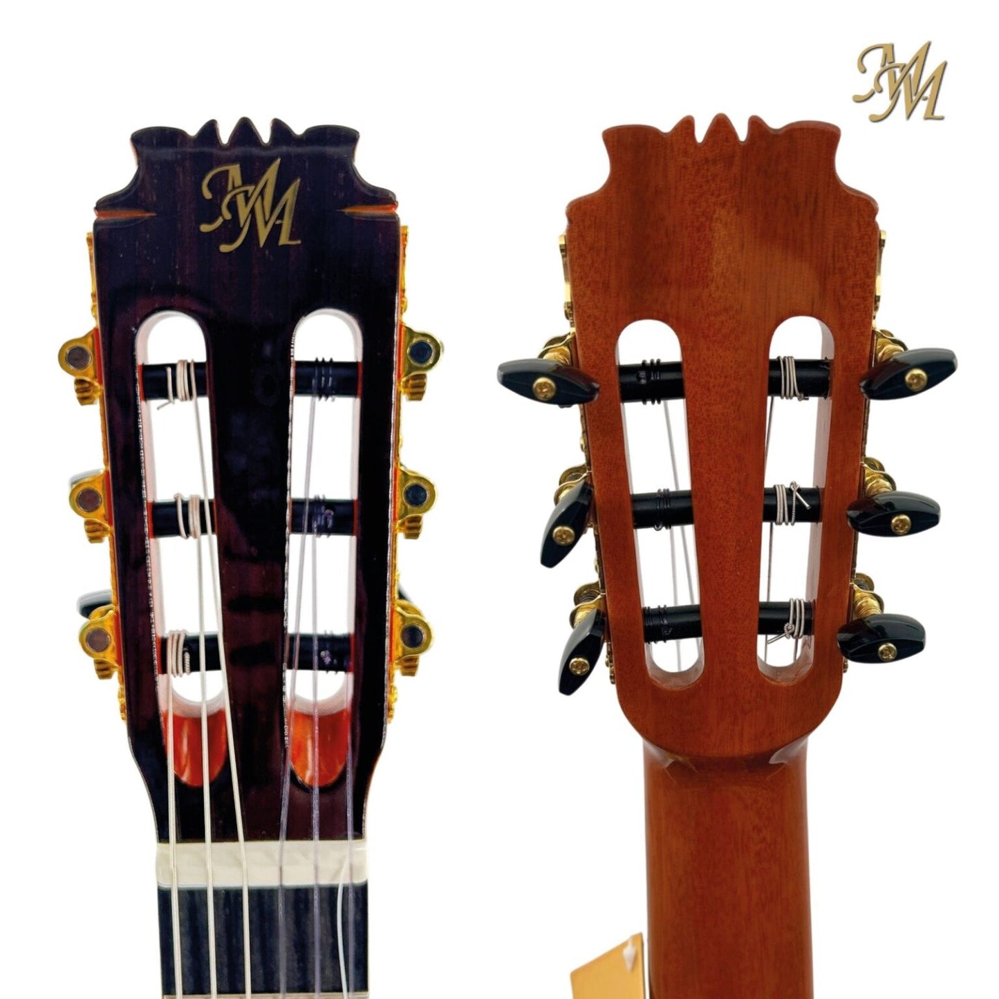 Guitarra Flamenca Modesto Malla Tomasa Naranja (0S1 + Fishman Clásica Blend)