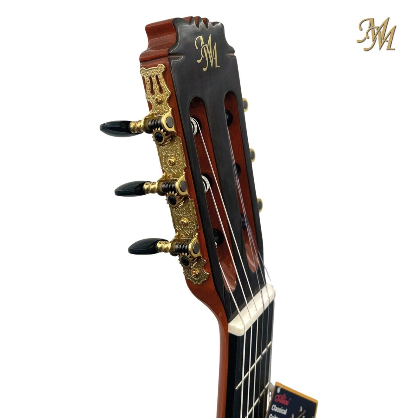 Guitarra Flamenca Modesto Malla Tomasa Naranja (Fishman Clásica Blend)