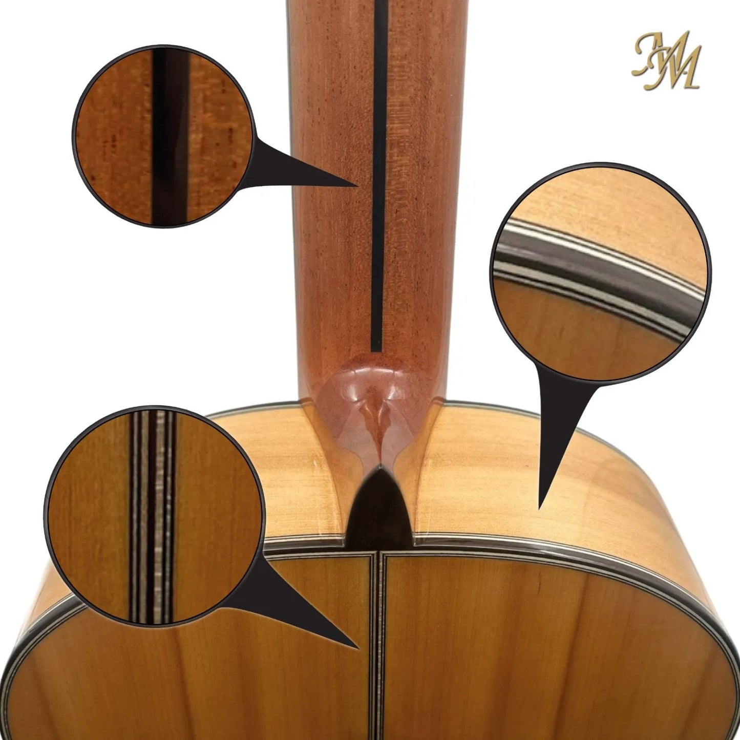 Guitarra Flamenca Modesto Malla Modelo Rubia S1 MAX