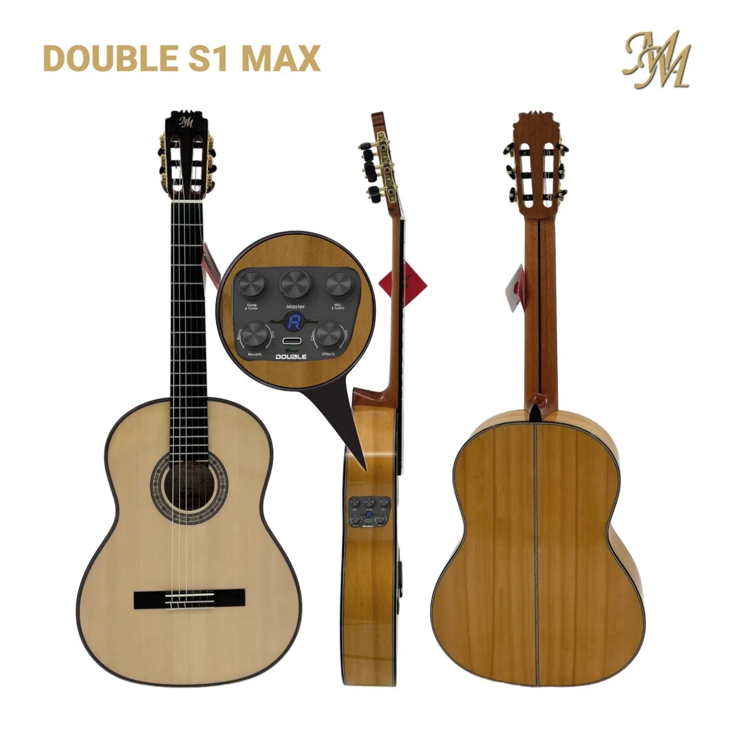 Guitarra Flamenca Modesto Malla Modelo Rubia S1 MAX