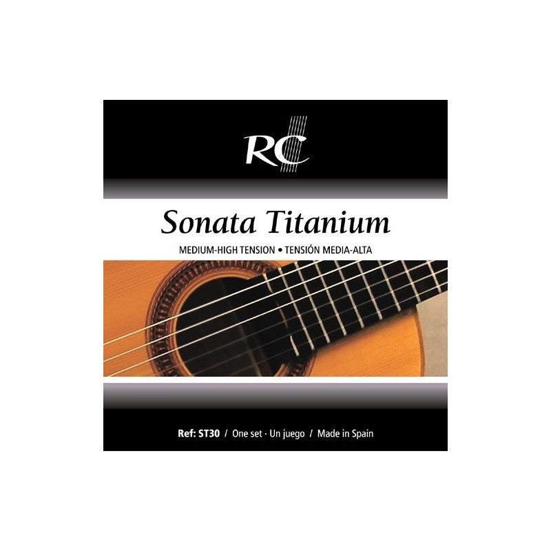 JUEGO DE CUERDAS ROYAL CLASSICS SONATA DE TITANIO ST30