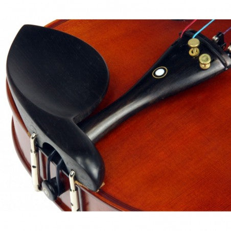 C370.TY-7 4/4 VIOLIN 4/4 MACIZO EN ESTUCHE RECTANGULAR