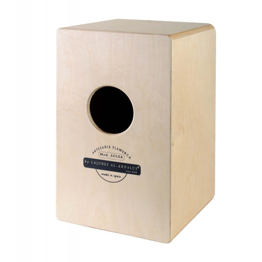 CAJON DE ABEDUL AL ANDALUS SOLEA ROJO