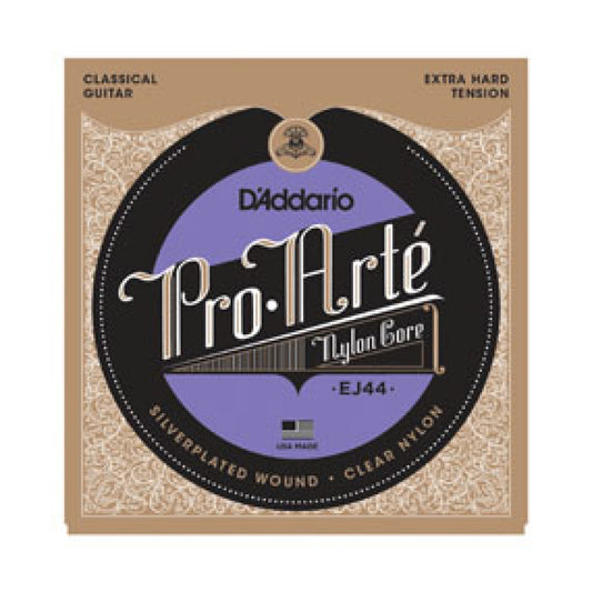 Juego Cuerdas Guitarra Clásica D'Addario EJ-44 Tensión Extra Fuerte