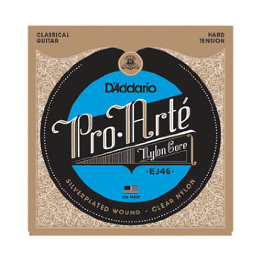 Juego Cuerdas Guitarra Clásica D'Addario EJ-46 Tensión Fuerte