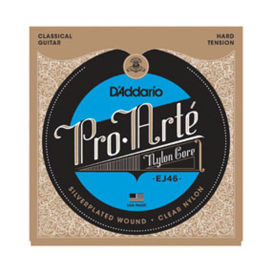 Juego Cuerdas Guitarra Clásica D'Addario EJ-46 Tensión Fuerte