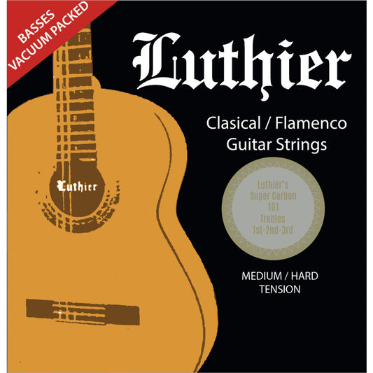 Juego Cuerdas Luthier 40 Super Carbon Clásica LU-40SC