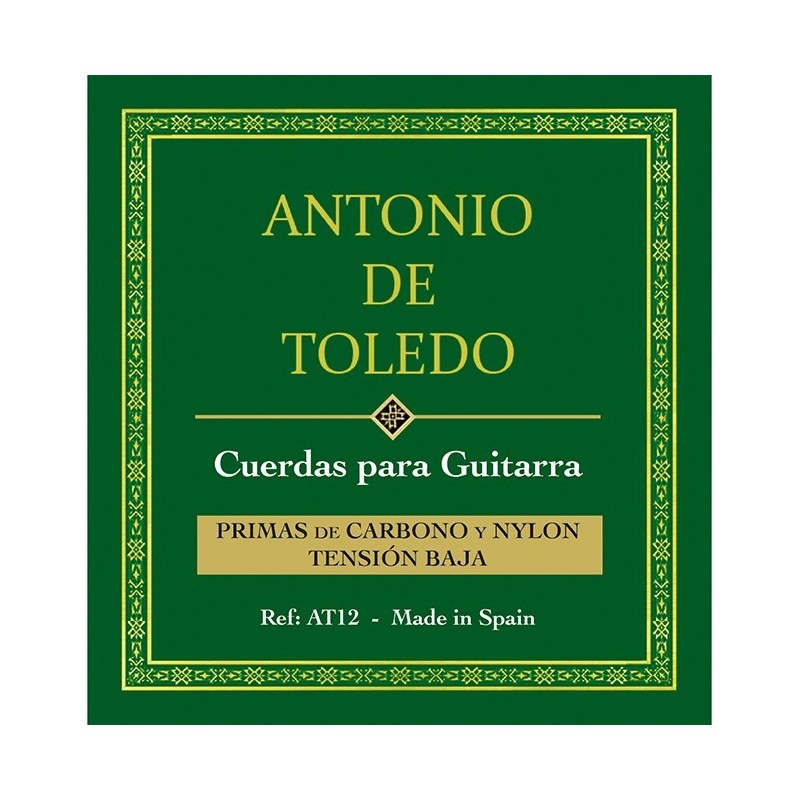 JUEGO CUERDAS DE CARBONO ANTONIO DE TOLEDO TENSION MEDIA