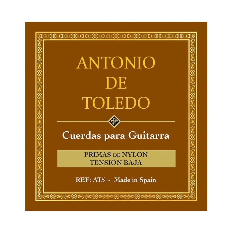 JUEGO CUERDAS ANTONIO DE TOLEDO TENSION BAJA