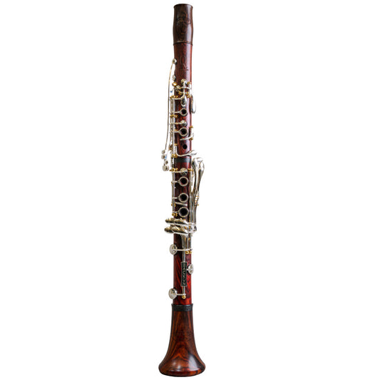 Clarinete Bb Backun Q2 Series Cocobolo 18 Llaves Plata Y Pilares Oro